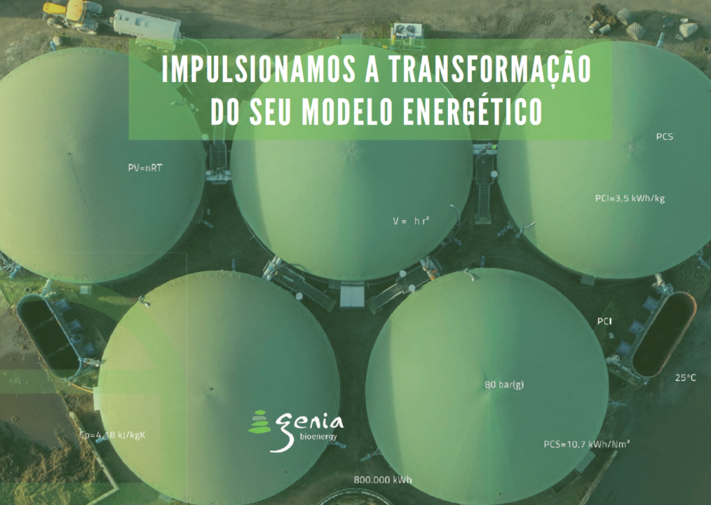 Portada catalogo genia bioenergy portugués