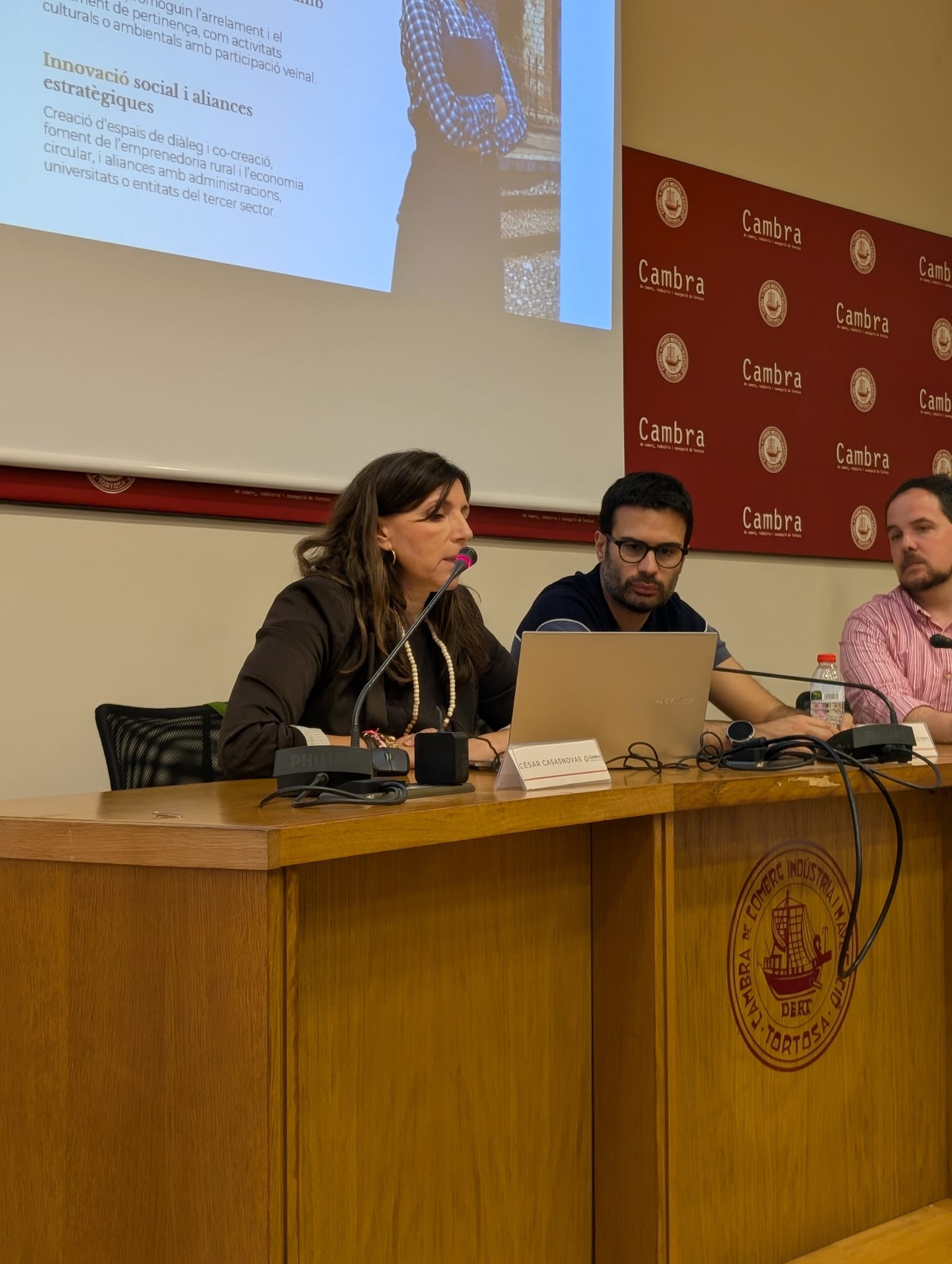 Genia Bioenergy ha presentado ante empresarios de la Cambra de Comerç de Tortosa su proyecto de Centro de Bioenergía Circular de Campredó 5